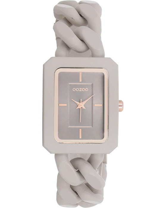 OOZOO Timepieces Grey Plastic Bracelet