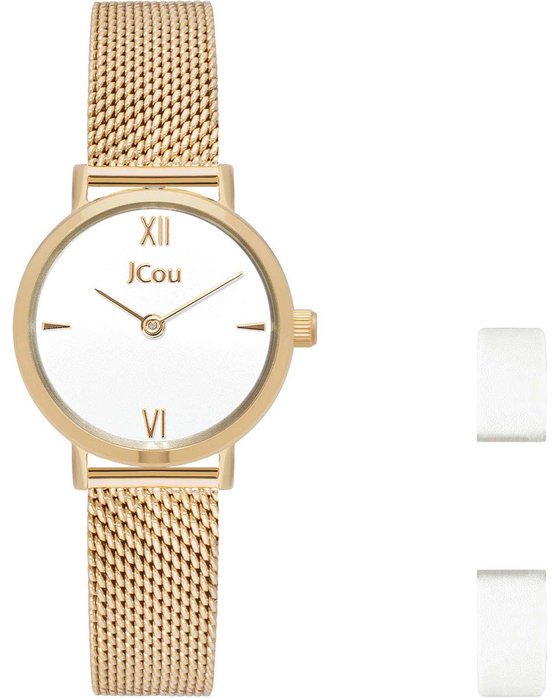 JCOU Amourette Gold Stainless Steel Bracelet Gift Set
