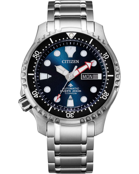 CITIZEN Promaster Divers Automatic Silver Titanium Bracelet