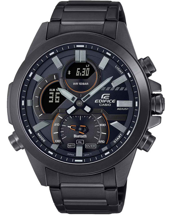 CASIO Edifice Smartwatch Black Stainless Steel Bracelet