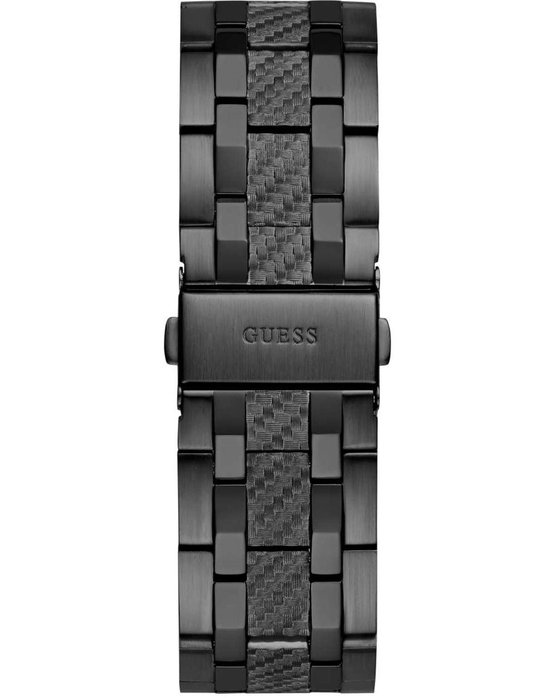 GUESS Resistance Black Stainless Steel Bracelet