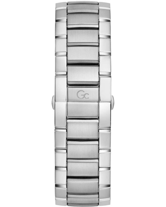 GUESS Collection Fiber Chronograph Silver Stainless Steel Bracelet