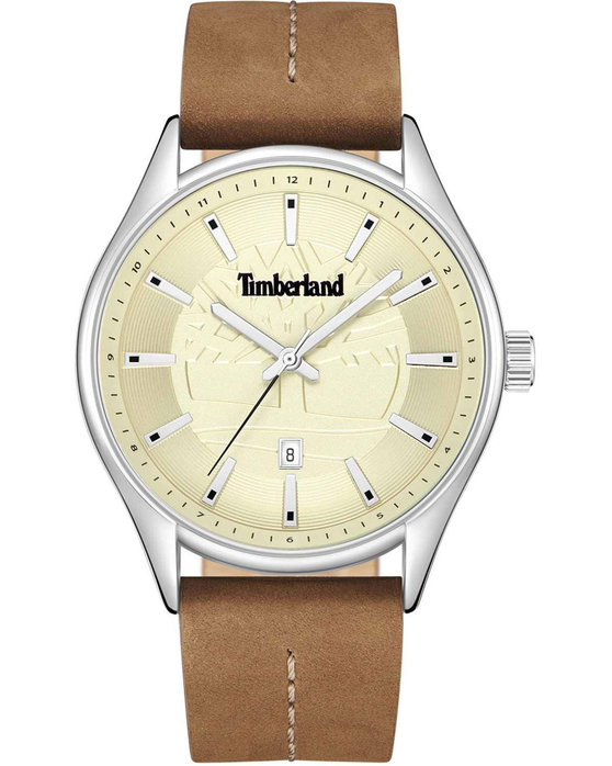 TIMBERLAND Jenkins-Z Brown Leather Strap