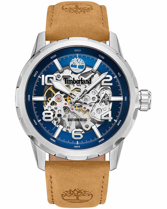 TIMBERLAND Montville Automatic Brown Leather Strap