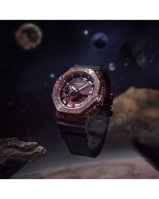 G-SHOCK The Milky Way Dual Time Chronograph Black Rubber Strap Limited Edition