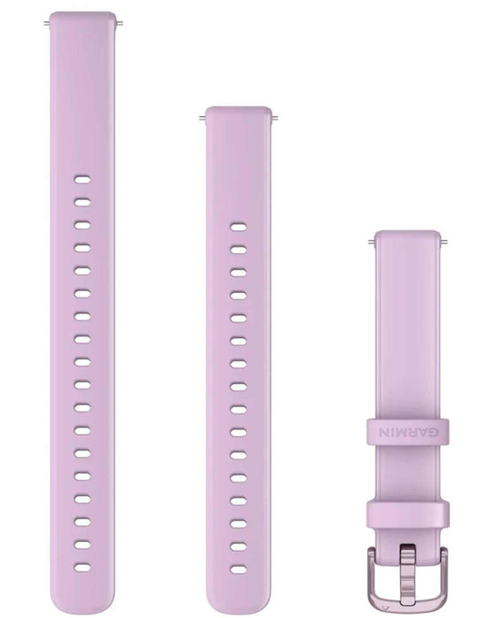GARMIN Quick Release 14 mm Lilac silicone band with Lilac hardware