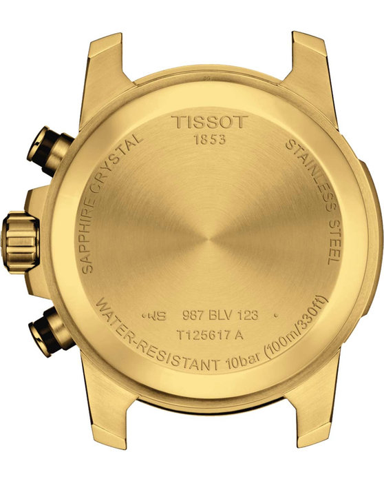 TISSOT T-Sport Supersport Chronograph Gold Stainless Steel Bracelet