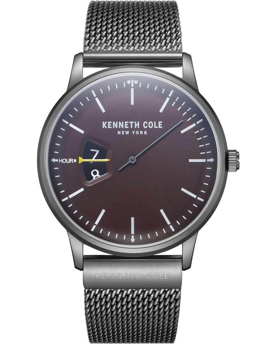 KENNETH COLE Modern Classic Grey Stainless Steel Bracelet