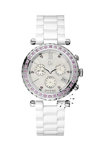 GUESS Collection White Stainless Steel Diamond Ladies