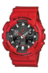 CASIO G-SHOCK Chronograph Red Rubber Strap