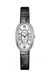 LONGINES Symphonette Mother Of Pearl Black Leather Strap
