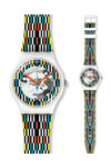 SWATCH Africana Africamino Multicolor Rubber Strap