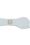 MARC BY MARC JACOBS Courtney Gold White Leather Strap