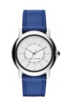 MARC BY MARC JACOBS Courtney Blue Leather Strap