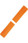 Ανταλλακτικό πορτοκαλί λουράκι TISSOT 21 mm από καουτσούκ