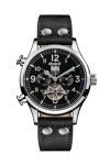INGERSOLL ARMSTRONG Automatic Black Leather Strap