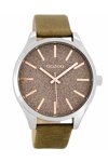 OOZOO Τimepieces Brown Leather Strap