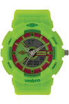 UMBRO Sport Chronograph Green Rubber Strap