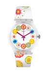 SWATCH Countryside Kumquat Multicolor Silicone Strap