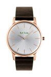 PAUL SMITH Brown Slim Leather Strap