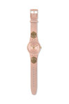 SWATCH Embroidery Two Tone Combined Materials Strap