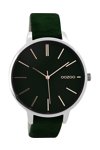 OOZOO Timepieces Green Leather Strap 42mm