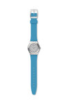 SWATCH Time To Swatch Brisebleue Light Blue Silicone Strap