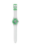 SWATCH Vibe Greenmazing White Silicone Strap