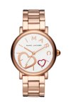 MARC JACOBS Classic Rose Gold Stainless Steel Bracelet