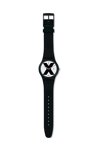 SWATCH XX-Rated Black Silicone Strap