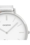 OOZOO Vintage Silver Leather Strap