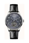INGERSOLL The Hawley Automatic Black Leather Strap