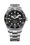 SWISS MILITARY by CHRONO Divers Automatic Silver Stainless Steel Bracelet
