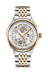 ROAMER Competence Skeleton III Automatic Two Tone Stainless Steel Bracelet