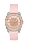 Michael KORS Channing Crystals Pink Silicone Strap
