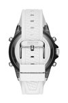 REACTION KENNETH COLE Sport Dual Time Chronograph White Silicone Strap