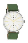OOZOO Timepieces Green Leather Strap (42mm)