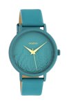 OOZOO Timepieces Green Leather Strap (36mm)