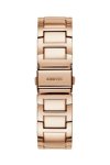 GUESS Ladies Crystals Rose Gold Stainless Steel Bracelet