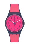 SWATCH Pink Gum Fuchsia Synthetic Strap