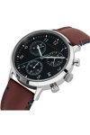 TED BAKER Cosmop Chronograph Brown Leather Strap
