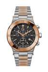 GUESS Collection Mens Chronograph Two Tone Stainless Steel Bracelet