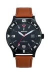 RUCKFIELD Mens Brown Leather Strap