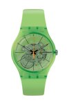 SWATCH Kiwi Vibes Green Silicone Strap