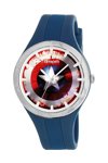 AM:PM Marvel Captain American Blue Silicone Strap
