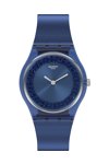 SWATCH Gents Sideral Blue Blue Silicone Strap