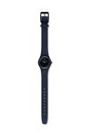 SWATCH Irony Lost Moon Crystals Black Combined Materials Strap