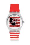 SWATCH Keith Haring Mouse Mariniere Two Tone Silicone Strap