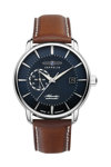 ZEPPELIN Atlantic Automatic Brown Leather Strap