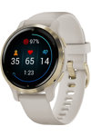 GARMIN Venu 2S Light Gold Bezel with Light Sand Case and Beige Silicone Band